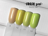 Гель-лак Fresh prof Gold veil № 10