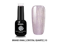 XNAIL, ГЕЛЬ-ЛАК CRYSTAL QUARTZ №15, 15МЛ