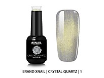 XNAIL, ГЕЛЬ-ЛАК CRYSTAL QUARTZ №1, 15МЛ